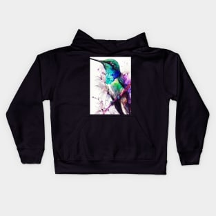 Colorful Bird Kids Hoodie